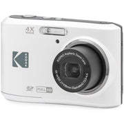 Kodak PIXPRO FZ45 16MP Digital Camera White with Lexar 32GB Card and Camera Case