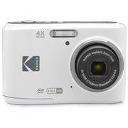 Kodak PIXPRO FZ45 16MP Digital Camera White with Lexar 32GB Card and Camera Case