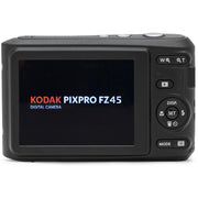Kodak PIXPRO FZ45 16MP Digital Camera White with Lexar 64GB Memory Card