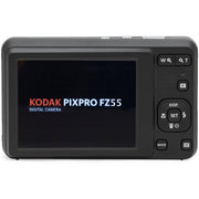 Kodak PIXPRO FZ55 Digital Camera, Black Bundle with Lexar 32GB card + Camera Bag