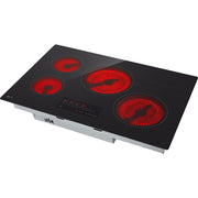 LG 30-inch Built-in Smart Electric Cooktop with 4 elements CBEW3013BE