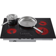 LG 30-inch Built-in Smart Electric Cooktop with 5 elements CBEW3017BE