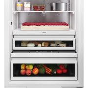 Bosch 30-inch, 16.5 cu.ft. Built-in Bottom Freezer with Wi-Fi Connect B30BB130SS