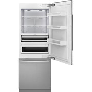 Bosch 30-inch, 16.5 cu.ft. Built-in Bottom Freezer with Wi-Fi Connect B30BB130SS
