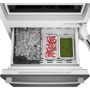 Bosch 30-inch, 16.5 cu.ft. Built-in Bottom Freezer with Wi-Fi Connect B30BB130SS