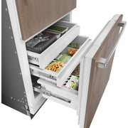 Bosch 30-inch, 16.5 cu.ft. Built-in Bottom Freezer with Wi-Fi Connect B30IB100SP