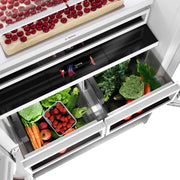 Bosch 36-inch, 20.1 cu.ft. Built-in Bottom Freezer with Wi-Fi Connect B36BT130NS