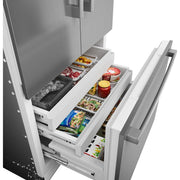 Bosch 36-inch, 20.1 cu.ft. Built-in Bottom Freezer with Wi-Fi Connect B36BT130NS