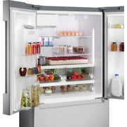 Bosch 36-inch, 21.6 cu.ft. Counter Depth French 3-door with Wi-Fi Connect B36CD10ENS