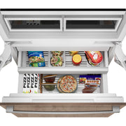 Bosch 36-inch, 20.1 cu.ft. Built-in Bottom Freezer with Wi-Fi Connect B36IT100NP