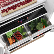 Bosch 36-inch, 20.1 cu.ft. Built-in Bottom Freezer with Wi-Fi Connect B36IT100NP