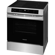 Frigidaire 30-inch Front Control Induction Range with Air Fry FCFI3082BS