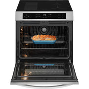 Frigidaire 30-inch Front Control Induction Range with Air Fry FCFI3082BS