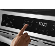 Frigidaire 30-inch Front Control Induction Range with Air Fry FCFI3082BS