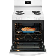 Frigidaire 30-inch Freestanding Electric Range with Even Baking Technology FCRC3012BW