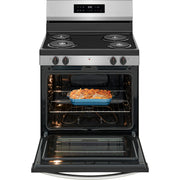 Frigidaire 30-inch Freestanding Electric Range with Even Baking Technology FCRC3022BS