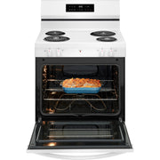 Frigidaire 30-inch Freestanding Electric Range with Even Baking Technology FCRC3022BW