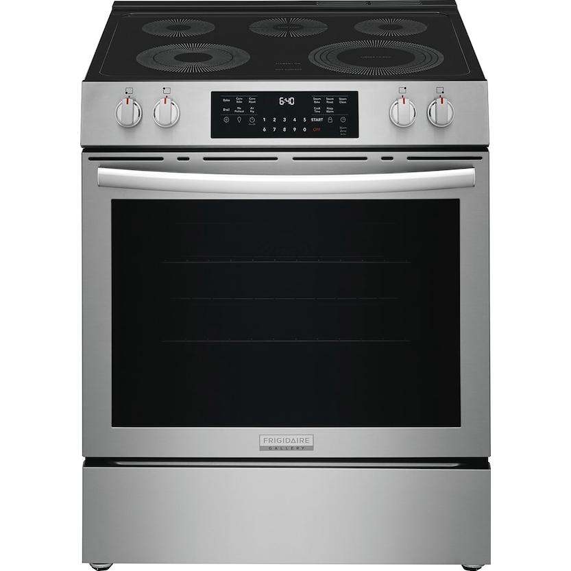 Frigidaire Gallery 30-inch Freestanding Electric Range with Convection Technology GCFE3059BF