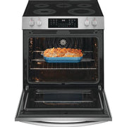 Frigidaire Gallery 30-inch Freestanding Electric Range with Convection Technology GCFE3059BF