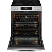Frigidaire Gallery 30-inch Electric Range with Stone-Baked Pizza GCFE3070BF