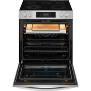 Frigidaire Gallery 30-inch Electric Range with Stone-Baked Pizza GCFE3070BF