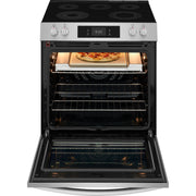Frigidaire Gallery 30-inch Electric Range with Stone-Baked Pizza GCFE3070BF