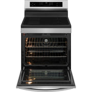 Frigidaire Gallery 30-inch Freestanding Induction Range with Total Convection Technology GCRI306HBF