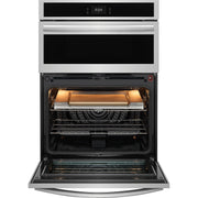 Frigidaire Gallery 30-inch, 5.3 cu.ft. Built-in Microwave Combination Wall Oven with 1.7 cu. ft. microwave GCWM3070AF