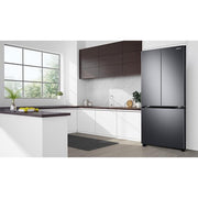 Samsung 18 cu. ft. Counter-Depth French 3-Door Refrigerator RF18A5101MT/AA