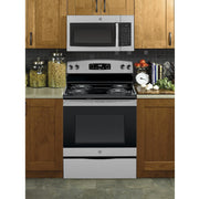 GE 30-inch, 1.6 cu. ft. Over-the-Range Microwave Oven JVM3160RTSS