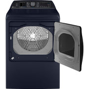 GE Profile 7.3 cu.ft. Electric Dryer with Steam and Washer Link PTD80EBPTRS