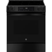 GE 30-inch Slide-in Electric Range with Crisp Mode GRS500PVBB