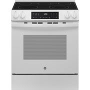 GE 30-inch Slide-in Electric Range with Crisp Mode GRS500PVWW