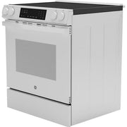 GE 30-inch Slide-in Electric Range with Crisp Mode GRS500PVWW