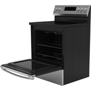 GE 30-inch Freestanding Electric Range with Crisp Mode GRF500SVSS