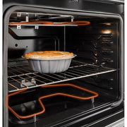 GE 30-inch Freestanding Electric Range with Crisp Mode GRF500SVSS