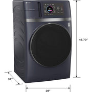 GE Profile All-in-One Electric Laundry Center with Fast Airflow Drying System PFQ97HSPVRS