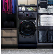 GE Profile All-in-One Electric Laundry Center with Fast Airflow Drying System PFQ97HSPVRS