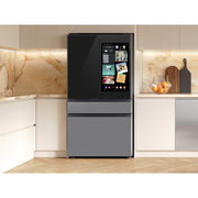 Samsung 36-inch, 23 cu. ft. Counter-Depth French 4-Door Refrigerator with AI Family Hub™+ RF90F23EECRAA