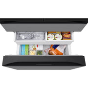 Samsung 36-inch, 23 cu. ft. Counter-Depth French 4-Door Refrigerator with AI Family Hub™+ RF90F23EECRAA