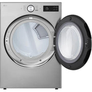 LG 7.4 cu. ft. Ultra Large Capacity Smart Front Load Gas Dryer with TurboSteam® DLGX5801V