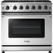 Thor Kitchen 36-inch Freestanding Gas Range LRG3601ULP
