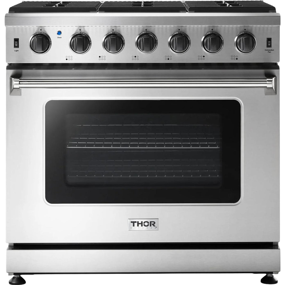 Thor Kitchen 36-inch Freestanding Gas Range LRG3601ULP