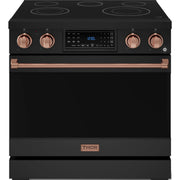 Thor Kitchen 36-inch Freestanding Electric Range with Tilt Panel RSE36B-RSG