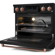 Thor Kitchen 36-inch Freestanding Electric Range with Tilt Panel RSE36B-RSG