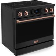 Thor Kitchen 36-inch Freestanding Electric Range with Tilt Panel RSE36B-RSG