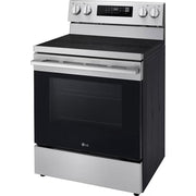 LG 30-inch 6.3 cu ft. Electric Range with Probake Convection and EasyClean® LREN6321YE