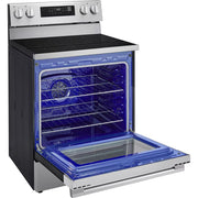 LG 30-inch 6.3 cu ft. Electric Range with Probake Convection and EasyClean® LREN6321YE