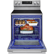 LG 30-inch 6.3 cu ft. Electric Range with Probake Convection and EasyClean® LREN6321YE