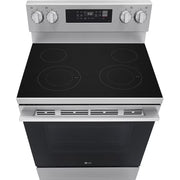 LG 30-inch 6.3 cu ft. Electric Range with Probake Convection and EasyClean® LREN6321YE